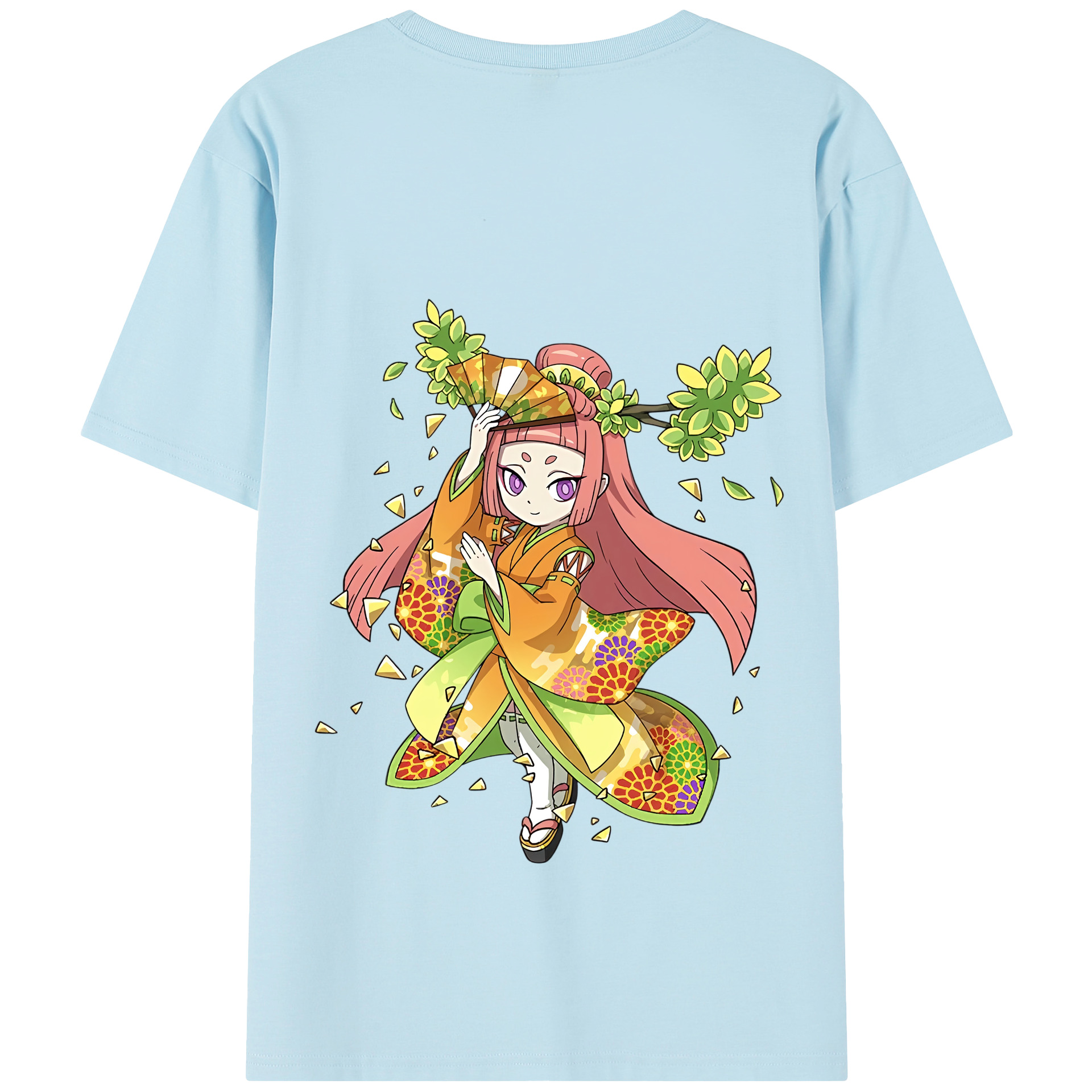 （画像用） 妖怪ウォッチ Yo-kai Watch 綿100％半袖Tシャツ（背面プリント）
